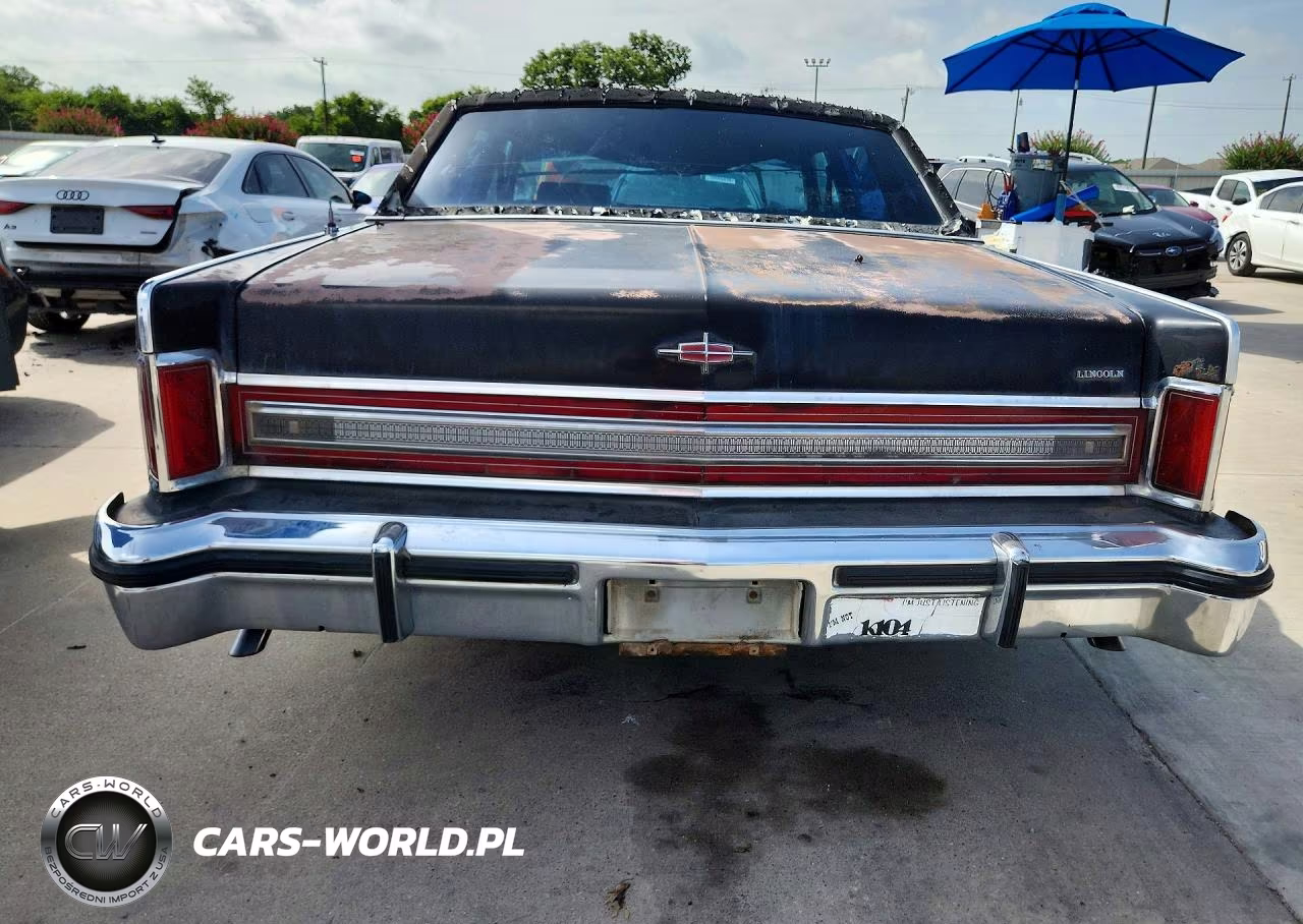1979 Lincoln Continentl VIN:9Y82S678727 - 6