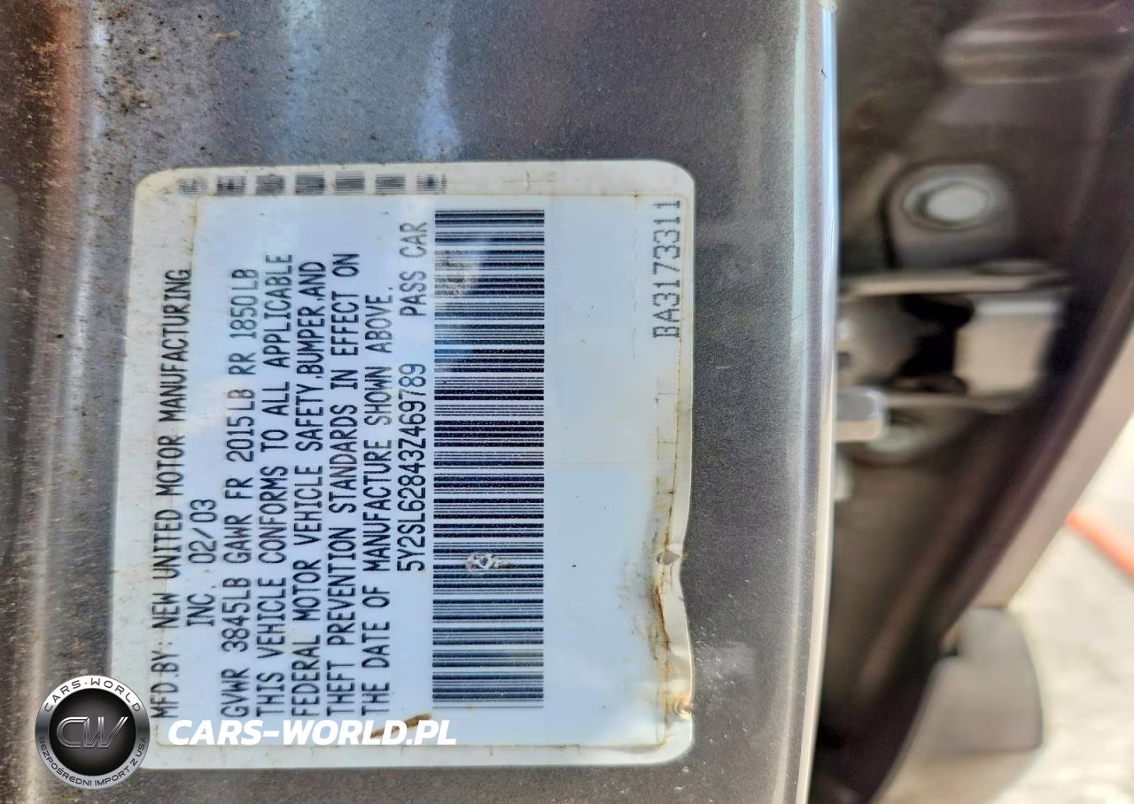 2003 Pontiac Vibe VIN:5Y2SL62843Z469789 - 14