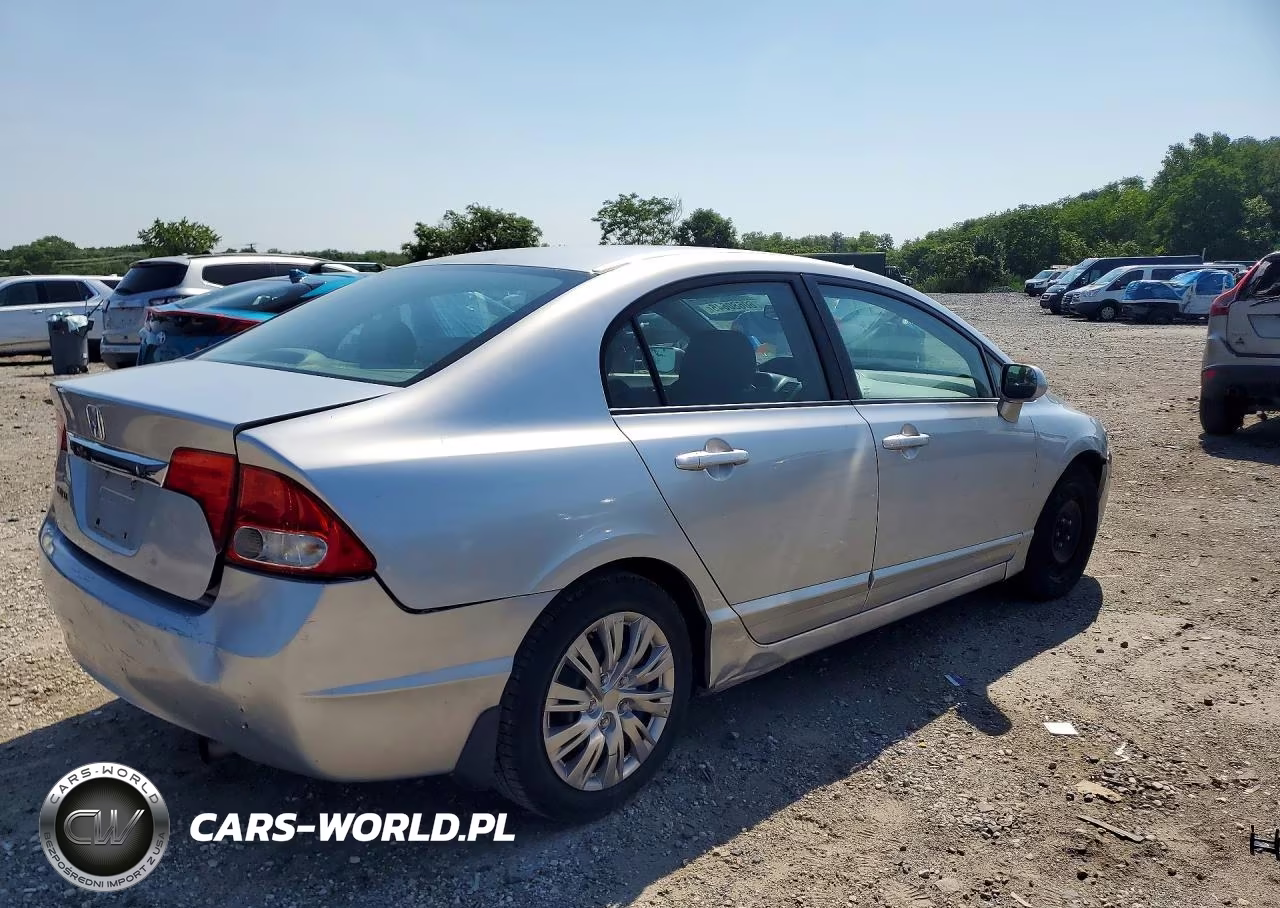 2010 Honda Civic Lx VIN:2HGFA1F58AH500101 - 3