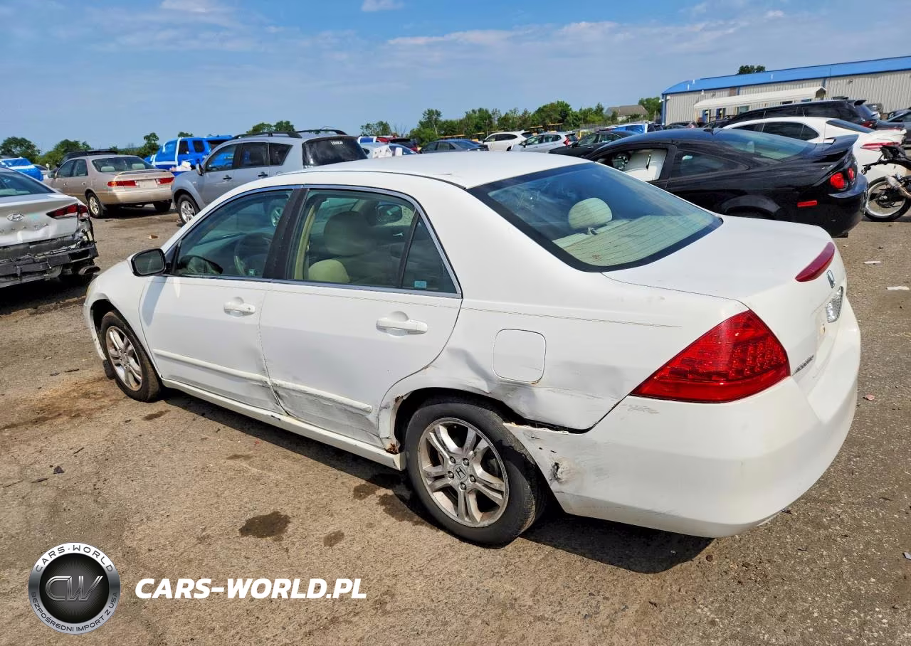 2007 Honda Accord 2.4 Se VIN:1HGCM56387A137189 - 2