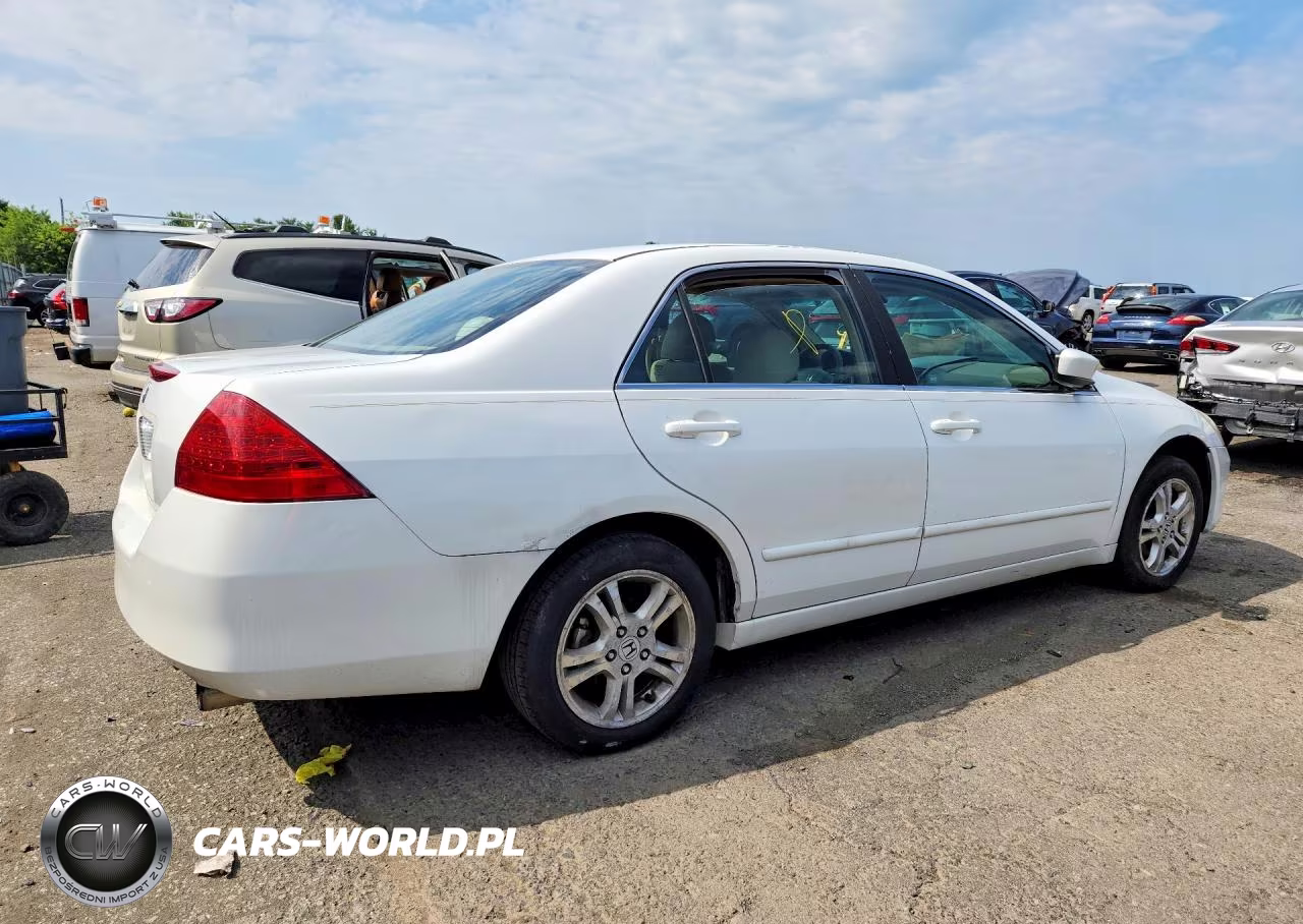 2007 Honda Accord 2.4 Se VIN:1HGCM56387A137189 - 3