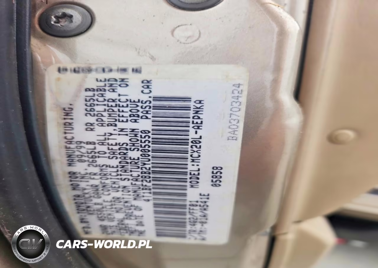 2000 Toyota Avalon Xl VIN:4T1BF28B2YU005550 - 13