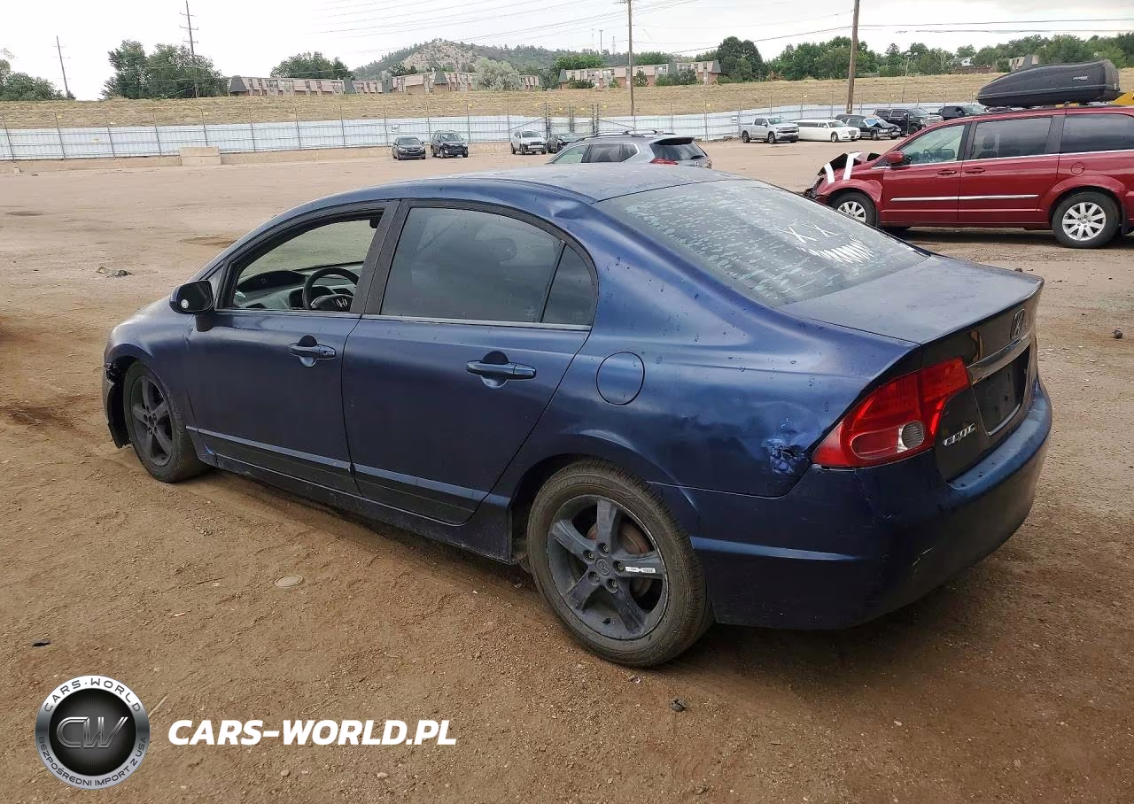 2009 Honda Civic Lx VIN:19XFA16589E002776 - 2