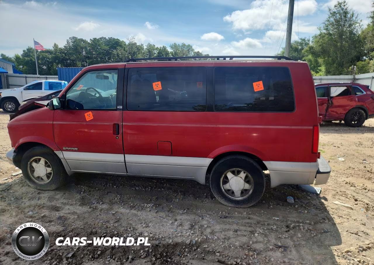 1997 GMC Safari Xt VIN:1GKDM19W9VB537579 - 2