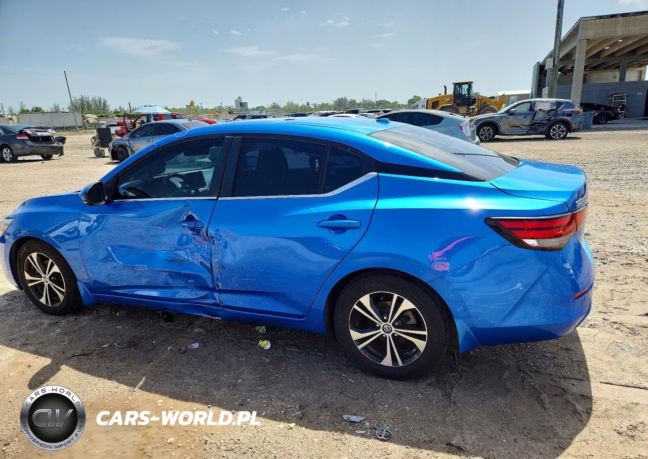 2020 Nissan Sentra Sv VIN:3N1AB8CV0LY265955 - 2
