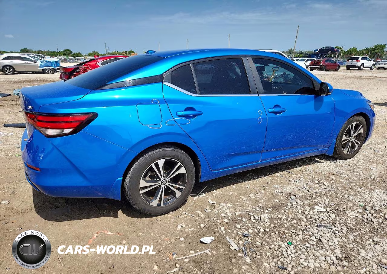 2020 Nissan Sentra Sv VIN:3N1AB8CV0LY265955 - 3