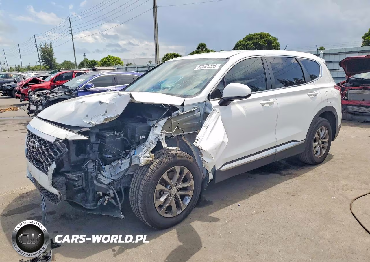 2020 Hyundai Santa Fe Se VIN:5NMS23AD3LH274870 - 1