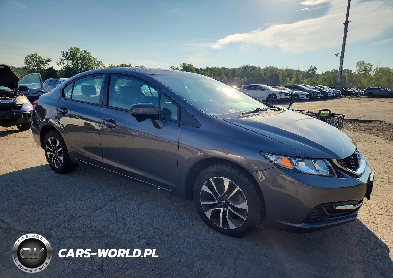 2015 Honda Civic Ex VIN:19XFB2F80FE220672 - 4