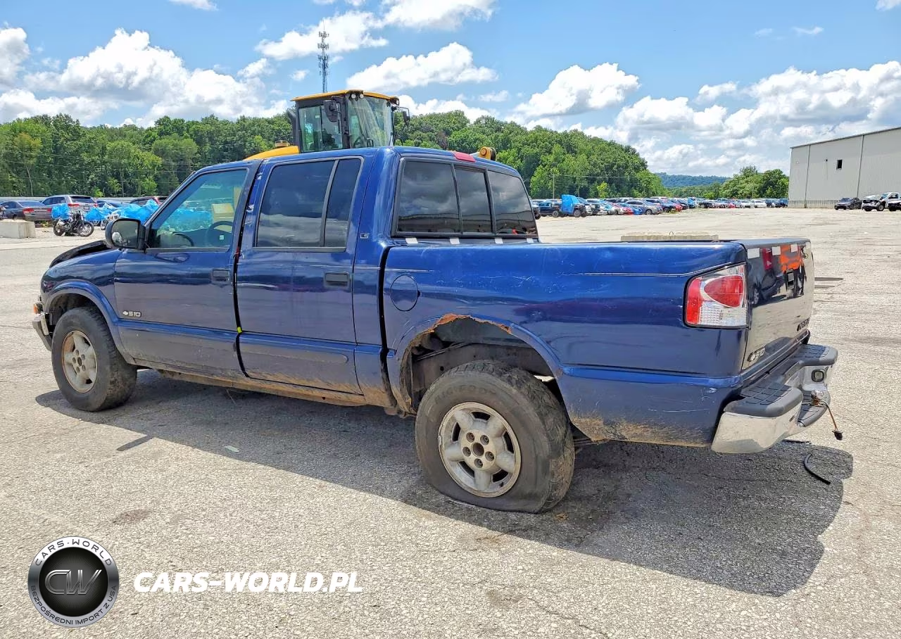 2002 Chevrolet .S10 VIN:1GCDT13W62K192403 - 2