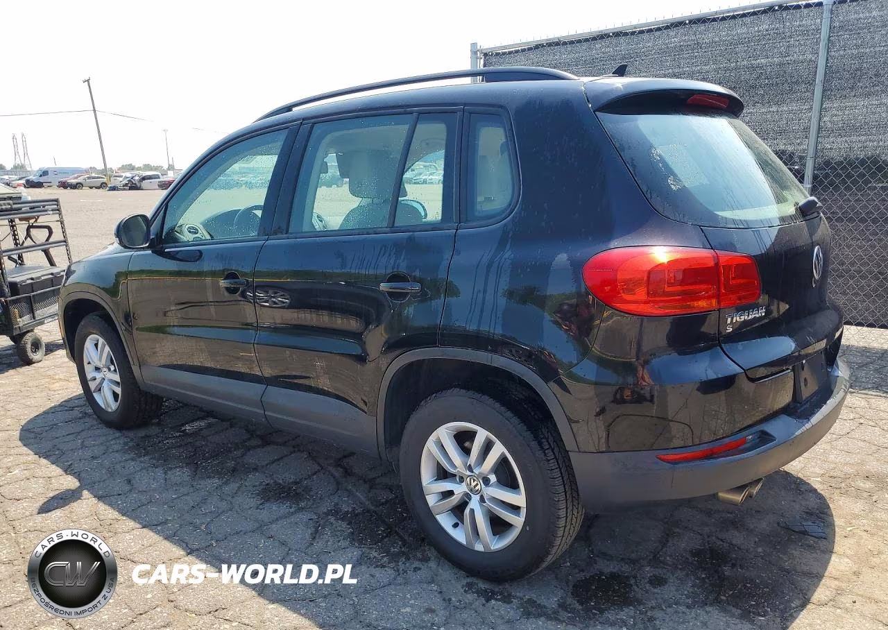 2017 Volkswagen Tiguan S VIN:WVGAV7AX7HK006674 - 2