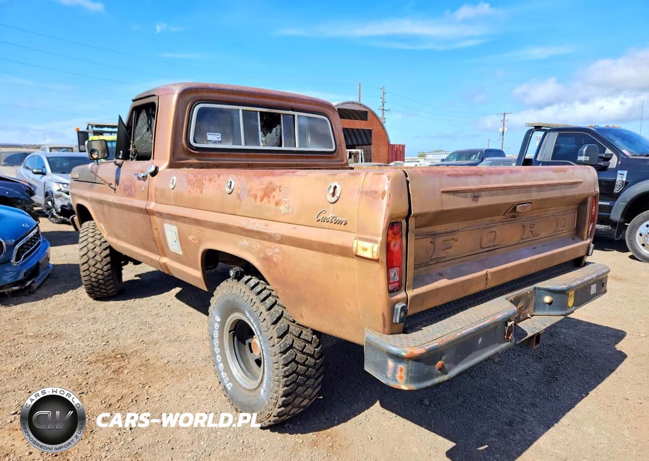 1972 Ford F100 Series VIN:F11YRP24372 - 2