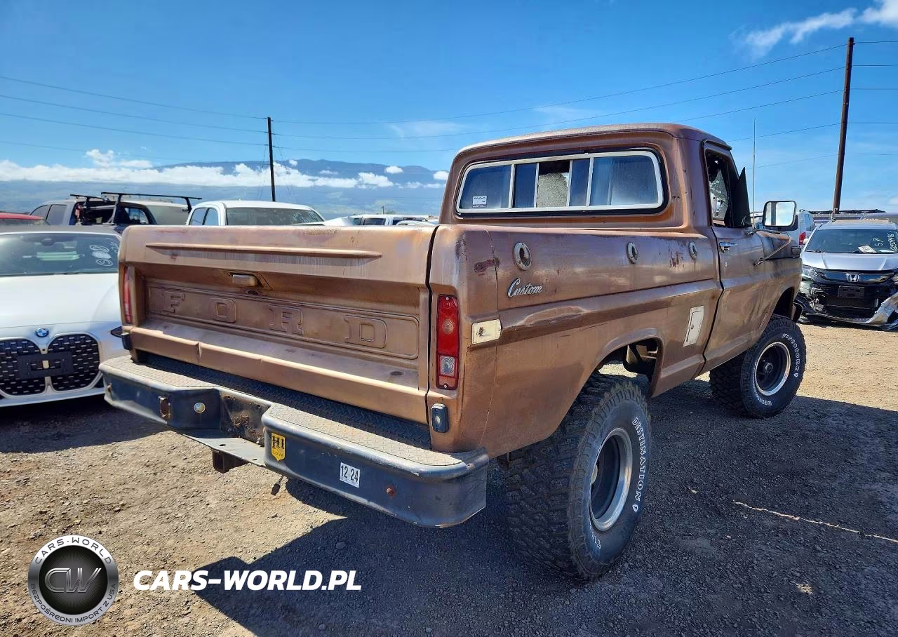 1972 Ford F100 Series VIN:F11YRP24372 - 3
