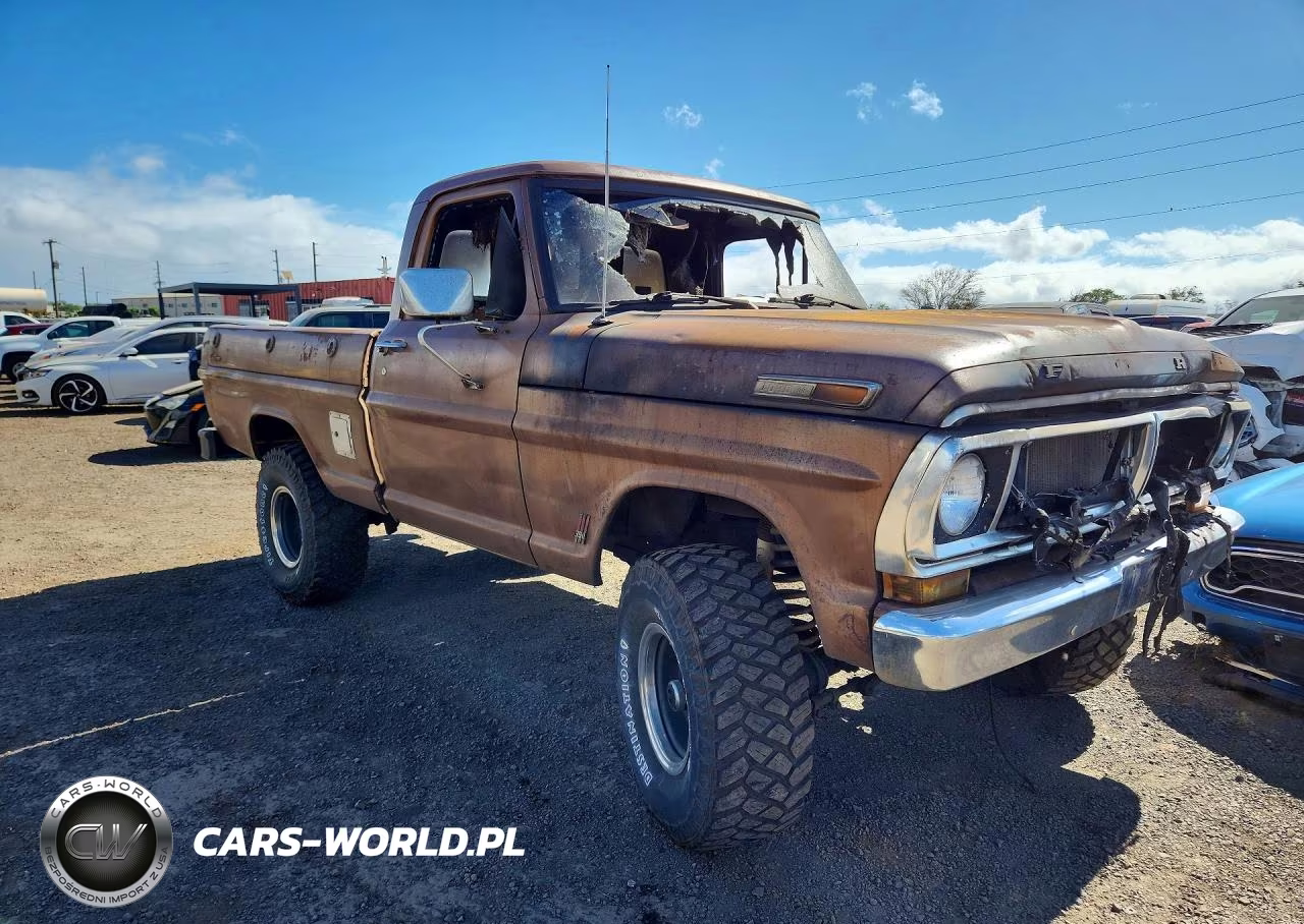 1972 Ford F100 Series VIN:F11YRP24372 - 4