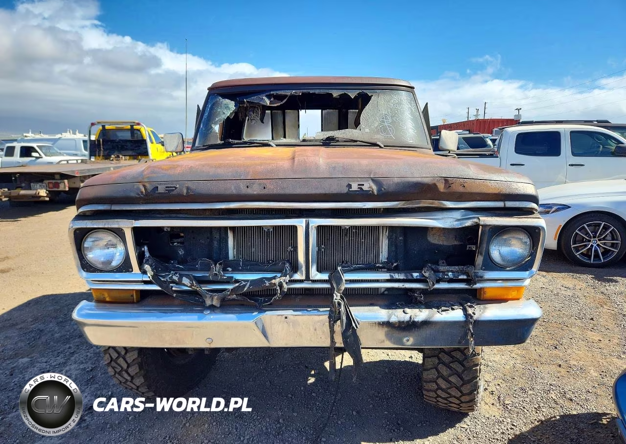 1972 Ford F100 Series VIN:F11YRP24372 - 5