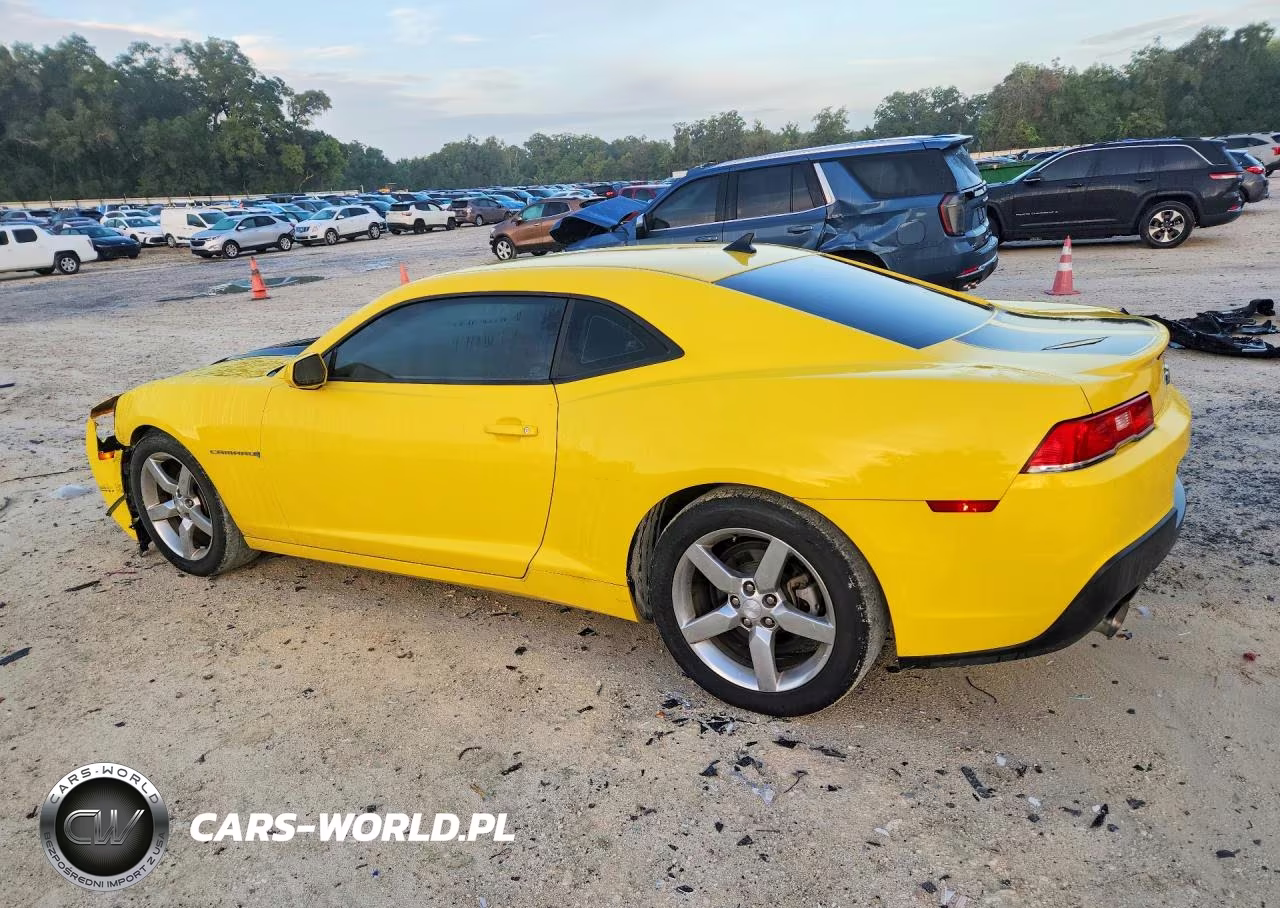 2015 Chevrolet Camaro Lt VIN:2G1FD1E36F9294731 - 2