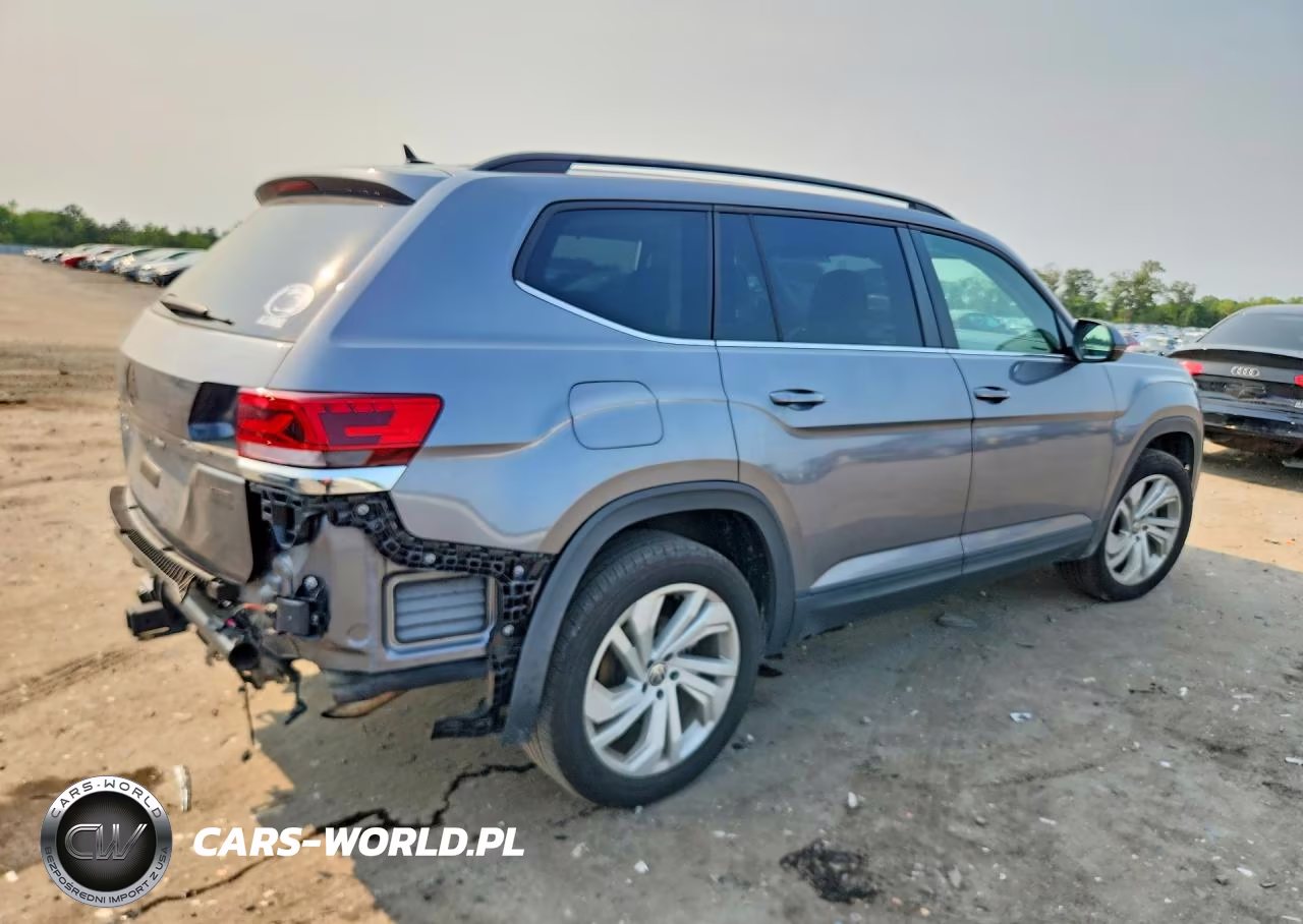 2022 Volkswagen Atlas Se VIN:1V2HR2CA5NC516707 - 3