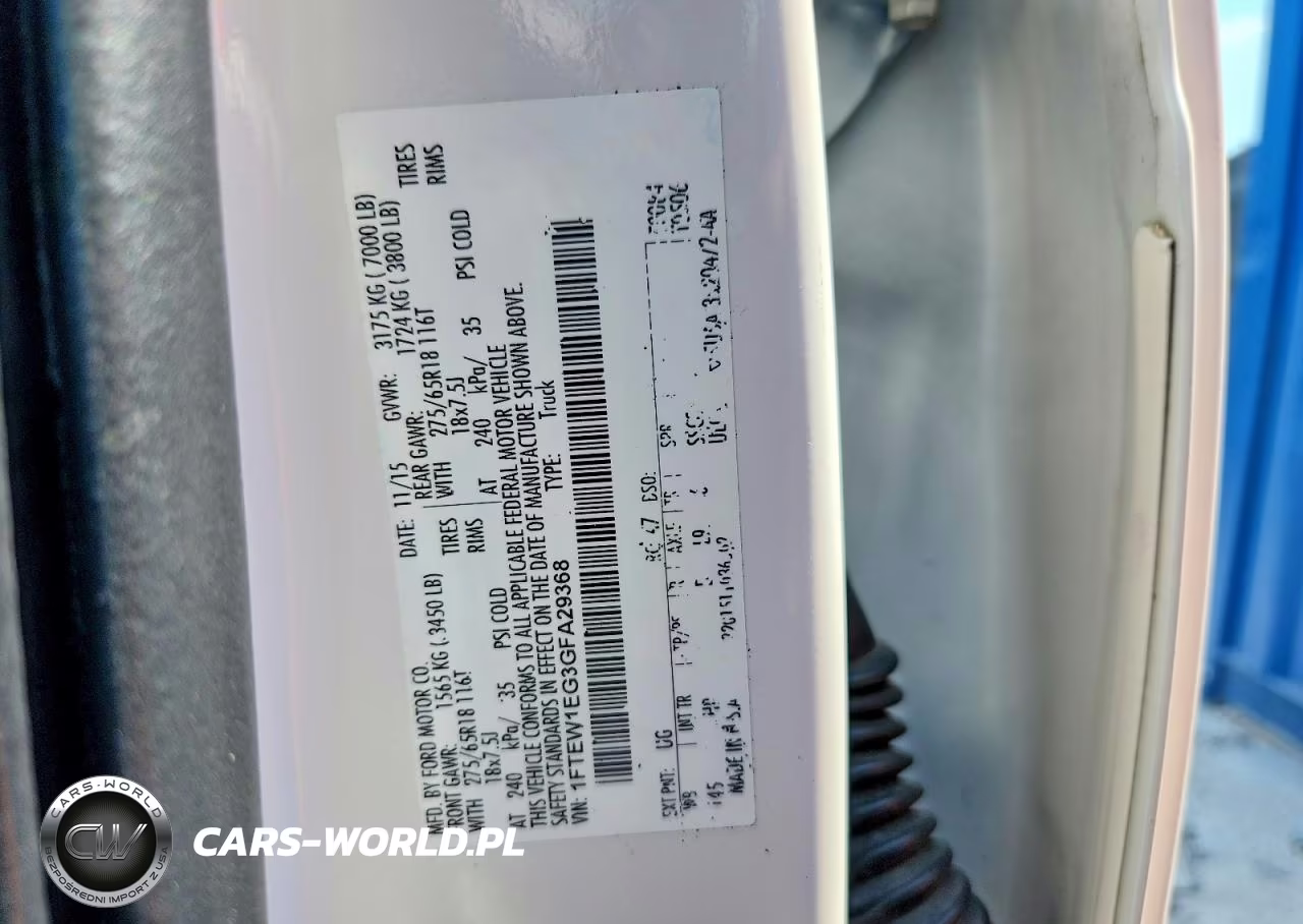 2016 Ford F150 Supercrew VIN:1FTEW1EG3GFA29368 - 13
