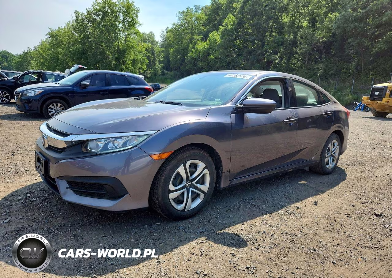 2018 Honda Civic Lx VIN:19XFC2F52JE203352 - 1