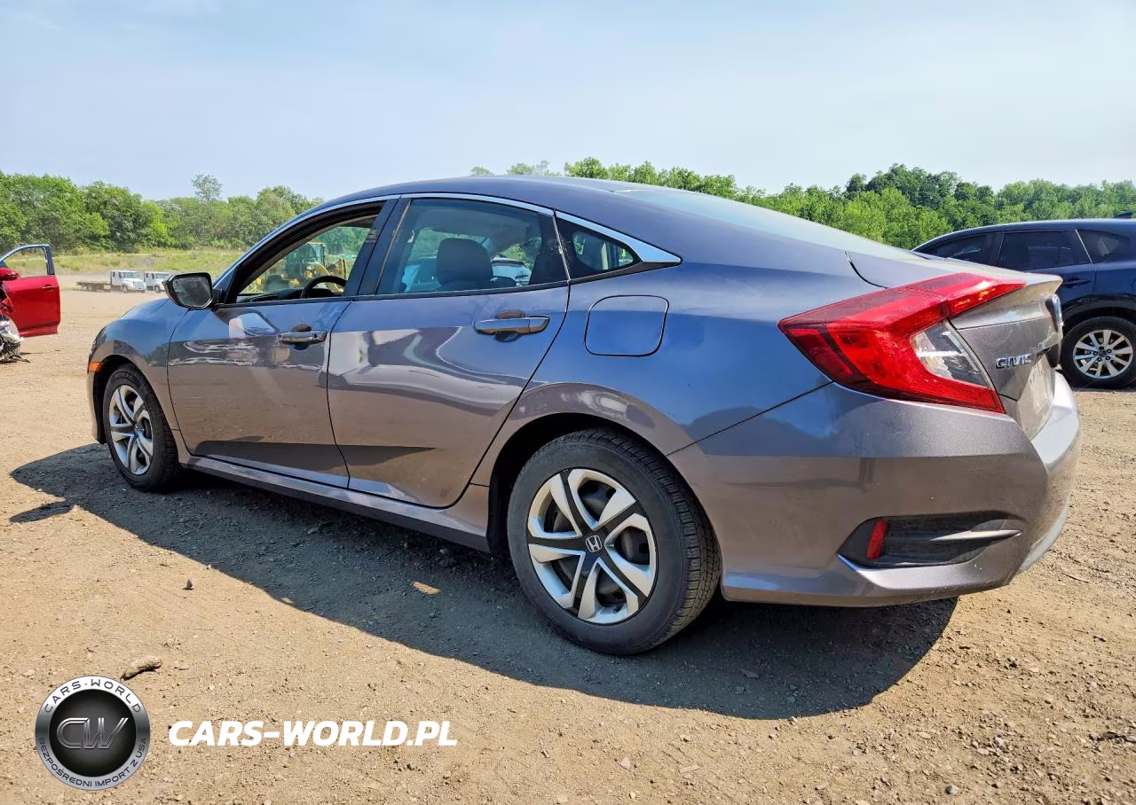 2018 Honda Civic Lx VIN:19XFC2F52JE203352 - 2