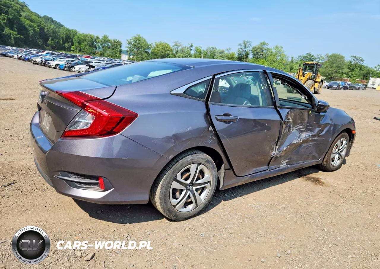 2018 Honda Civic Lx VIN:19XFC2F52JE203352 - 3