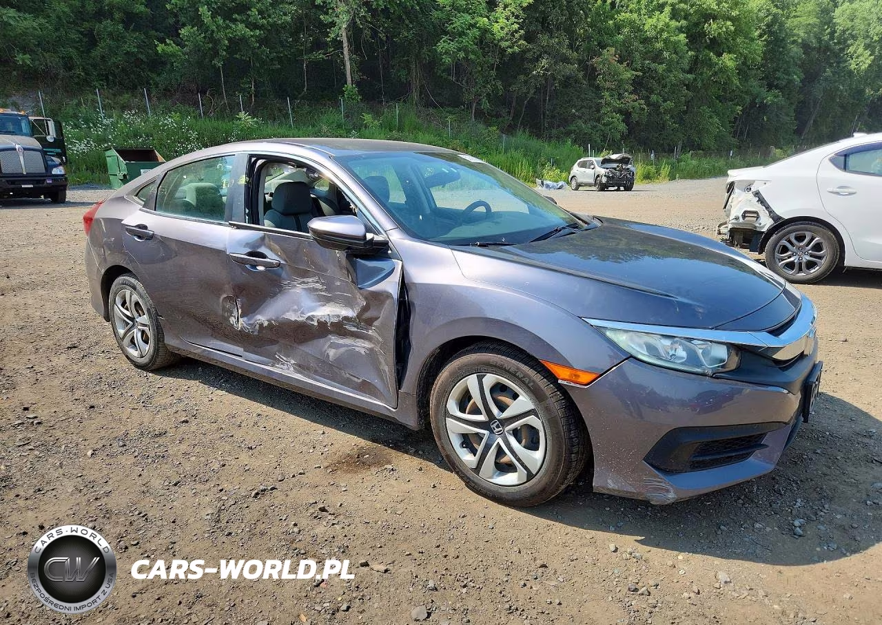 2018 Honda Civic Lx VIN:19XFC2F52JE203352 - 4