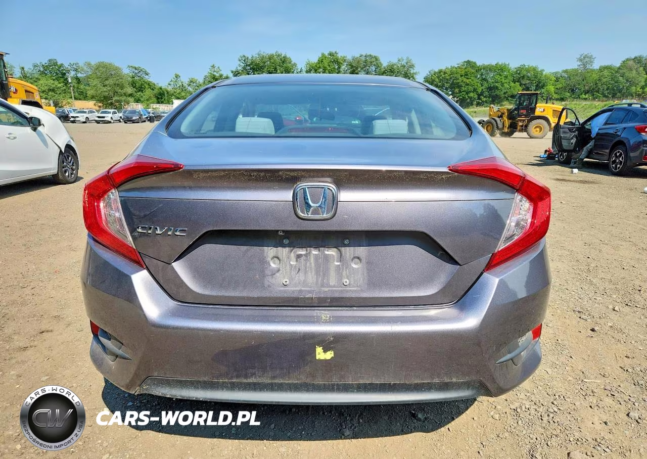 2018 Honda Civic Lx VIN:19XFC2F52JE203352 - 6