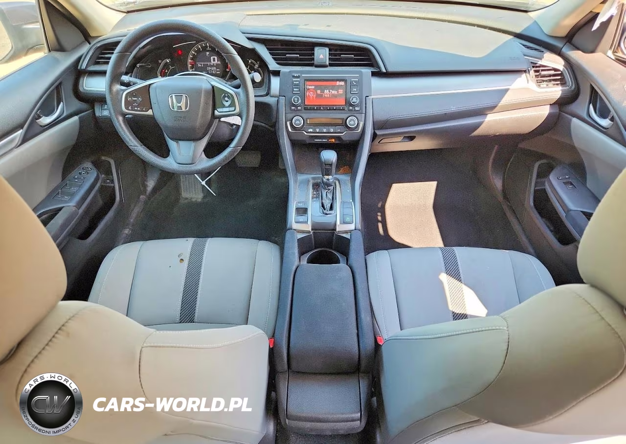 2018 Honda Civic Lx VIN:19XFC2F52JE203352 - 8