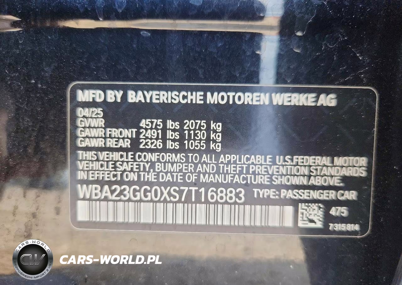 2025 BMW 228Xi VIN:WBA23GG0XS7T16883 - 12