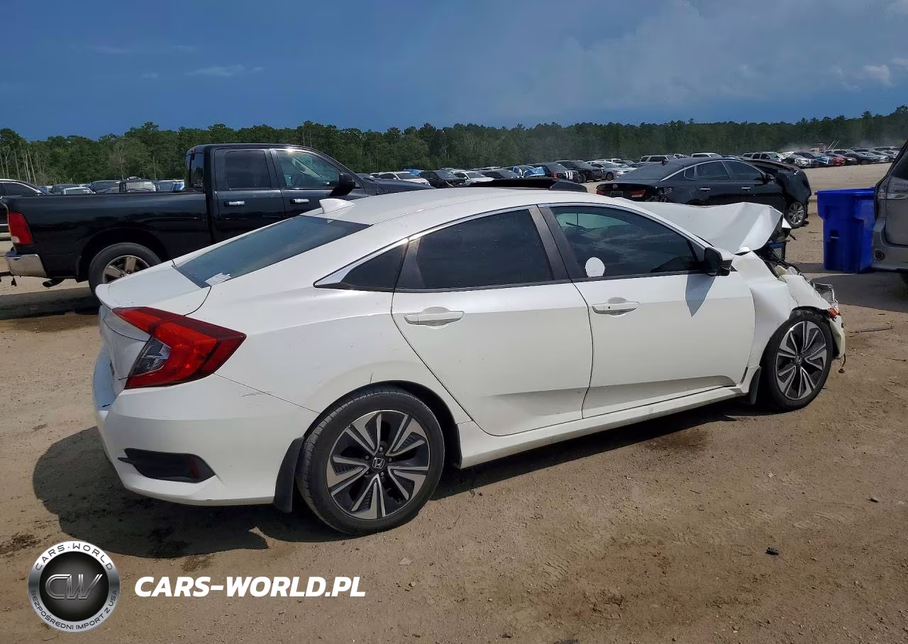 2018 Honda Civic Exl VIN:JHMFC1F71JX003766 - 3