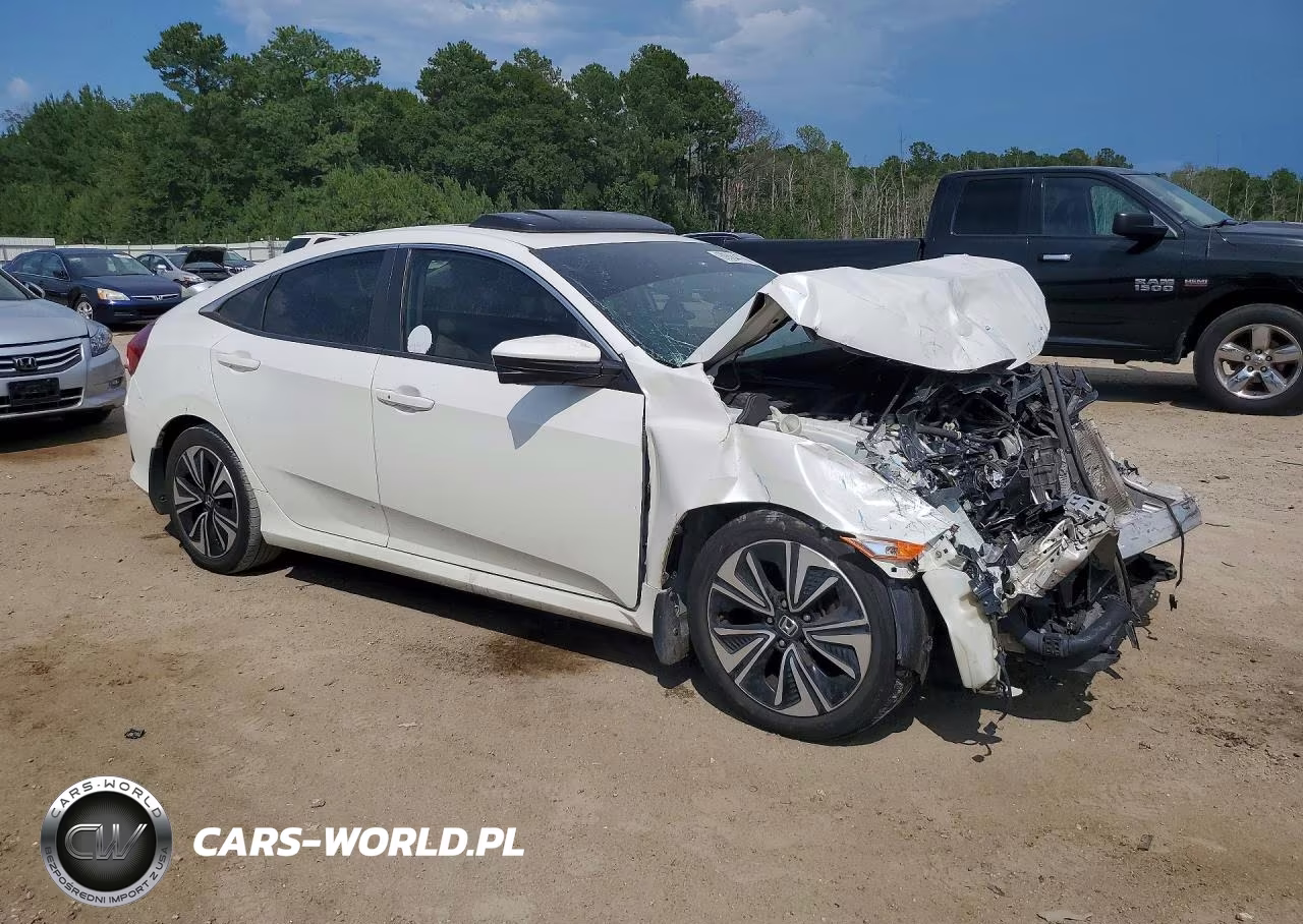 2018 Honda Civic Exl VIN:JHMFC1F71JX003766 - 4