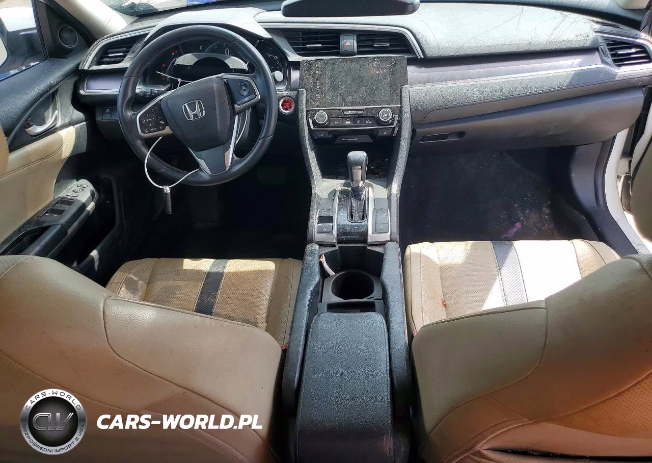 2018 Honda Civic Exl VIN:JHMFC1F71JX003766 - 8