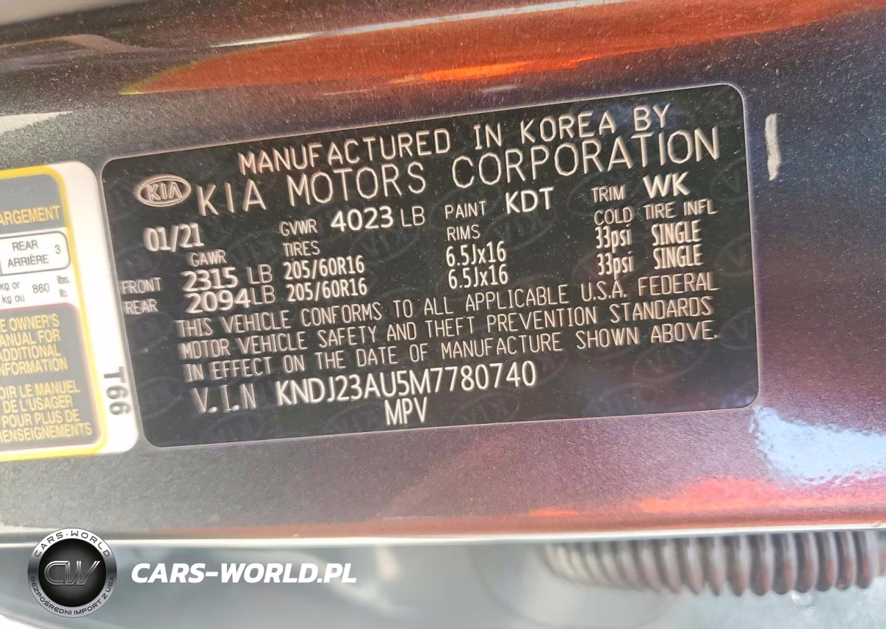 2021 Kia Soul S VIN:KNDJ23AU5M7780740 - 12