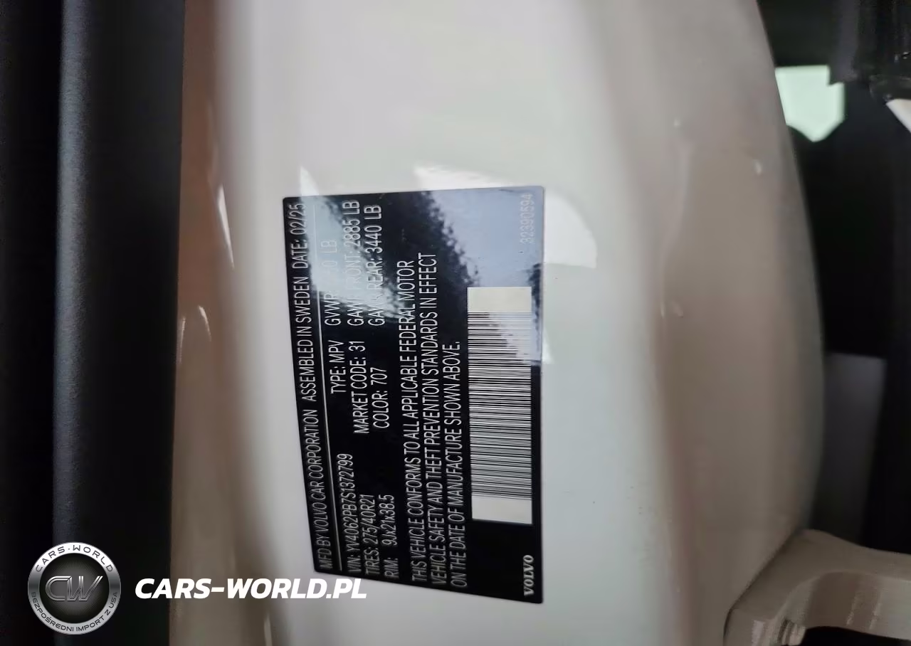 2025 Volvo Xc90 Plus VIN:YV4062PB7S1372799 - 13