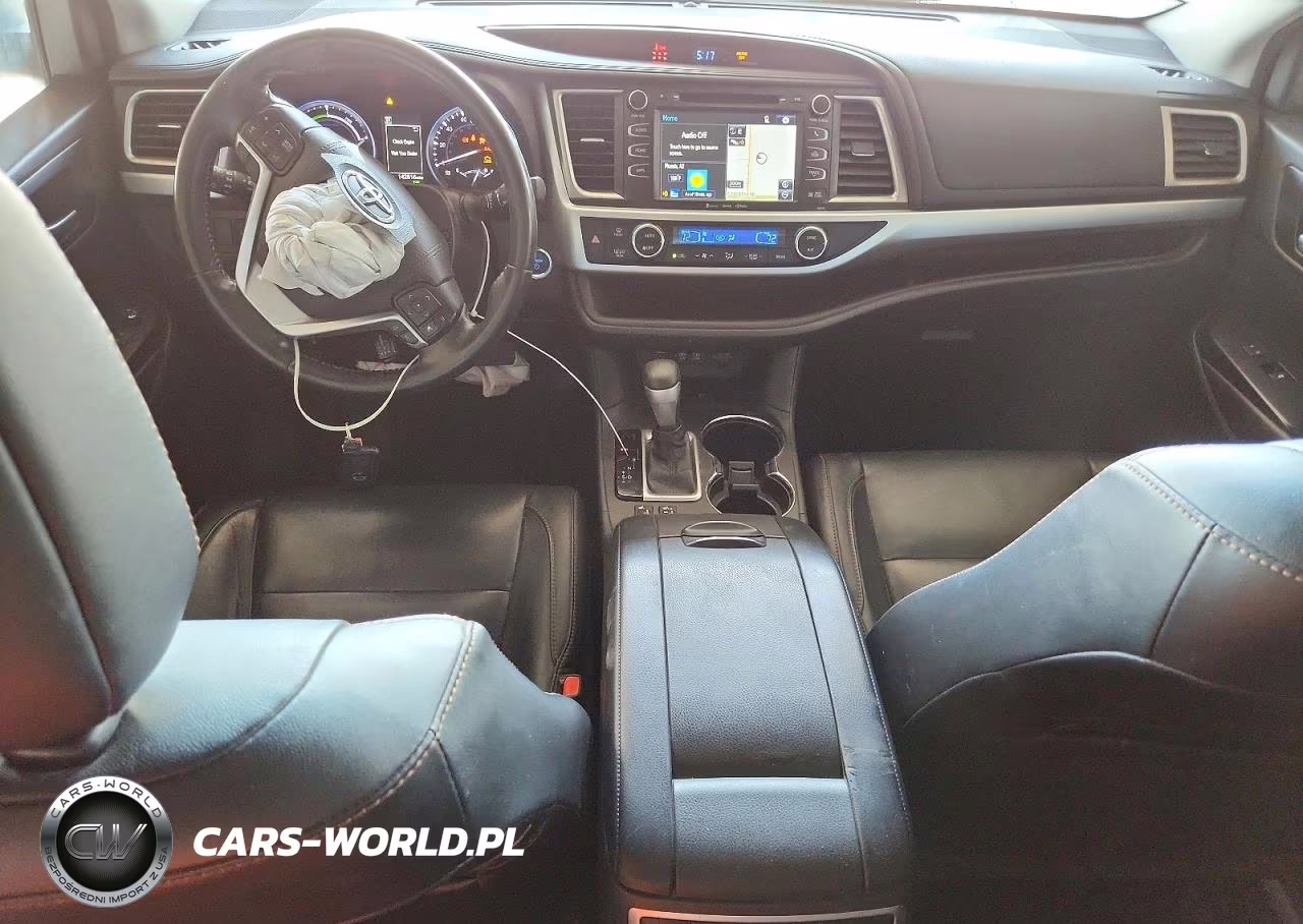 2017 Toyota Highlander Hybrid Xle VIN:5TDJGRFH2HS034225 - 8