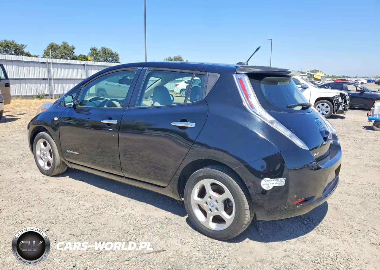 2012 Nissan Leaf Sv VIN:JN1AZ0CP1CT020587 - 2