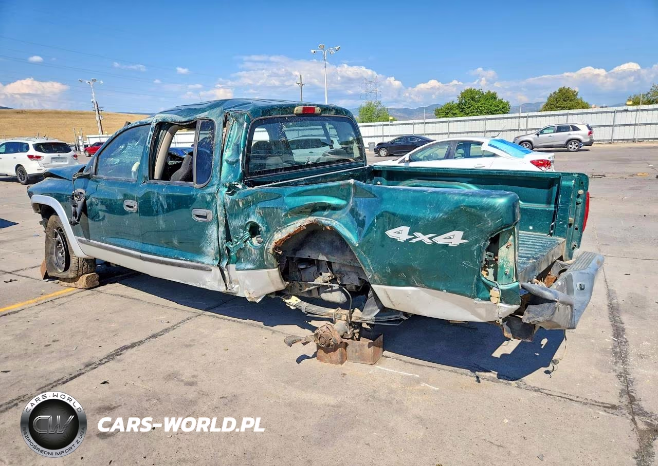 2003 Dodge Dakota Quad Slt VIN:1D7HG48N23S204447 - 2