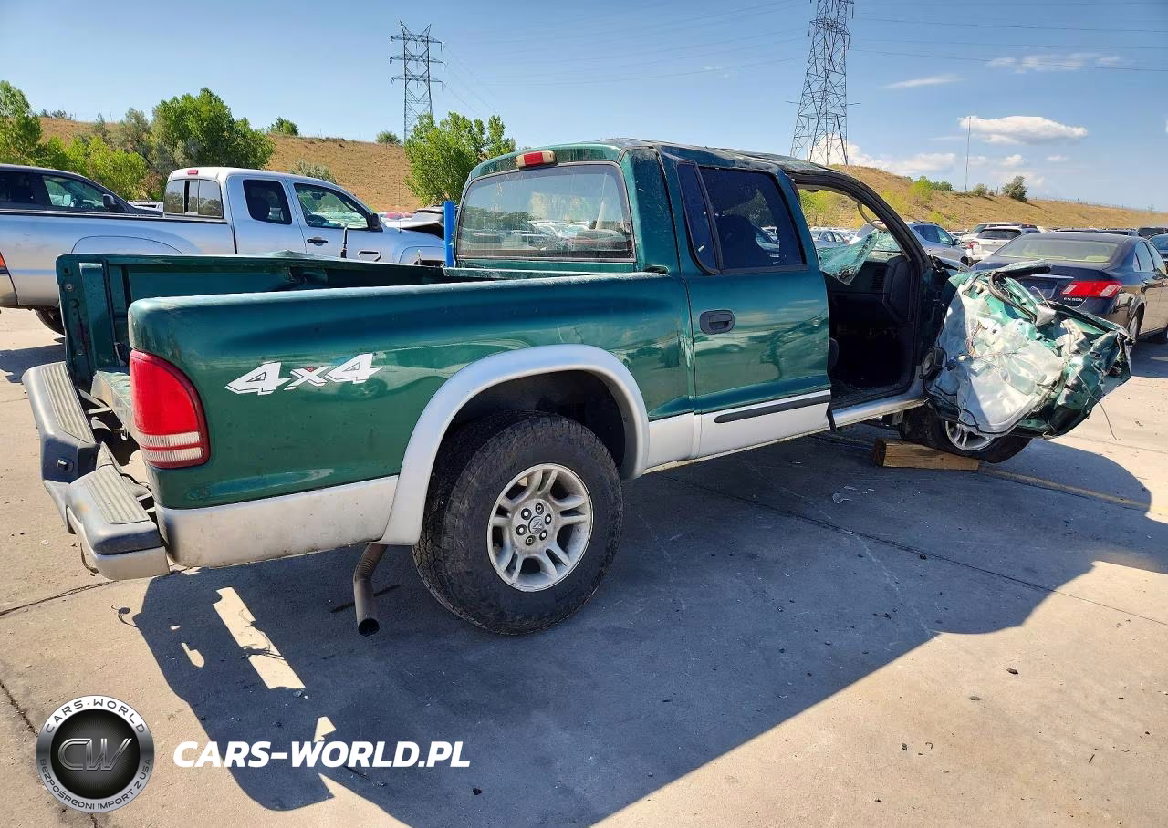 2003 Dodge Dakota Quad Slt VIN:1D7HG48N23S204447 - 3