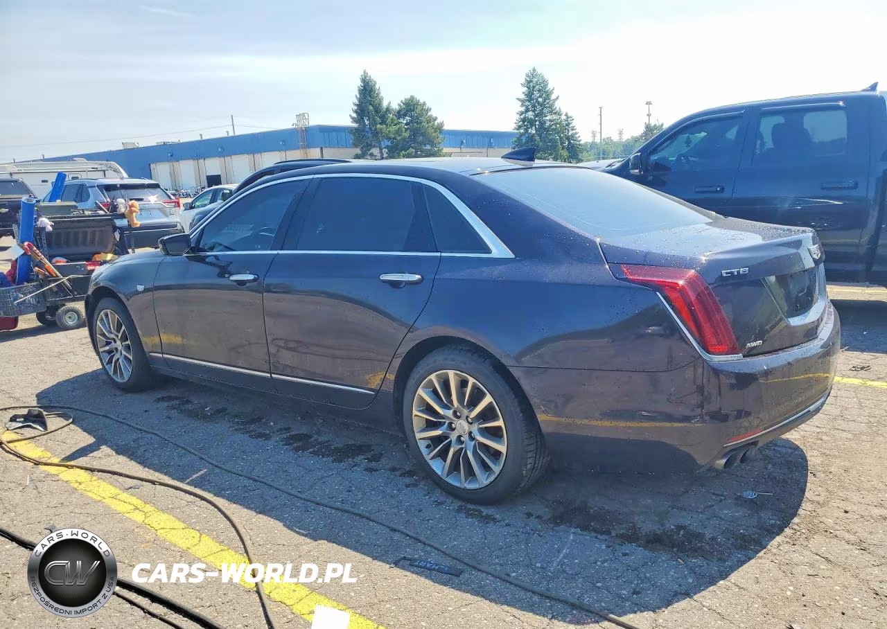 2018 Cadillac Ct6 Luxury VIN:1G6KD5RS8JU105445 - 2
