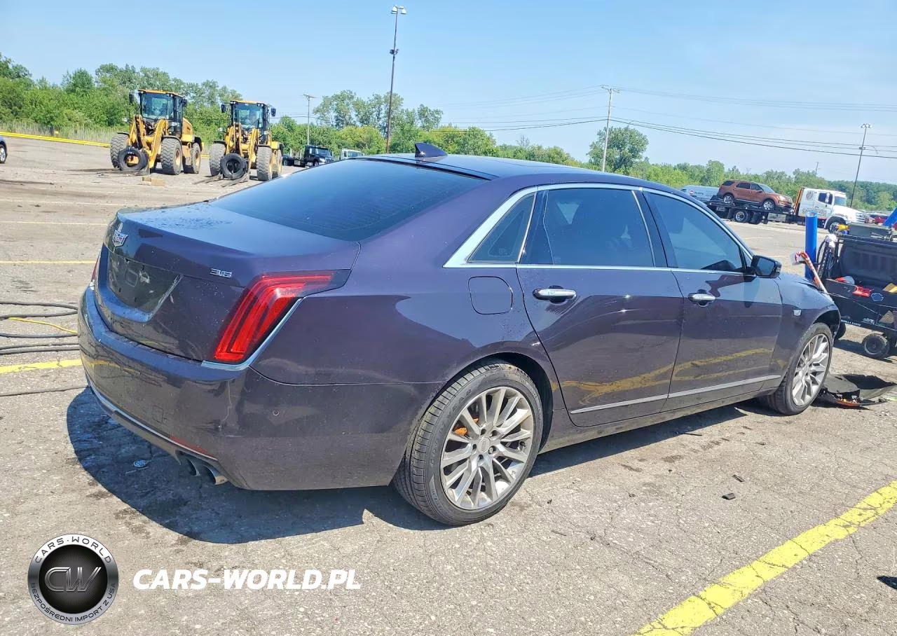 2018 Cadillac Ct6 Luxury VIN:1G6KD5RS8JU105445 - 3