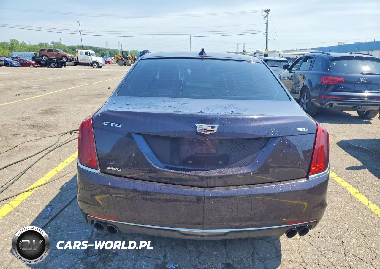 2018 Cadillac Ct6 Luxury VIN:1G6KD5RS8JU105445 - 6