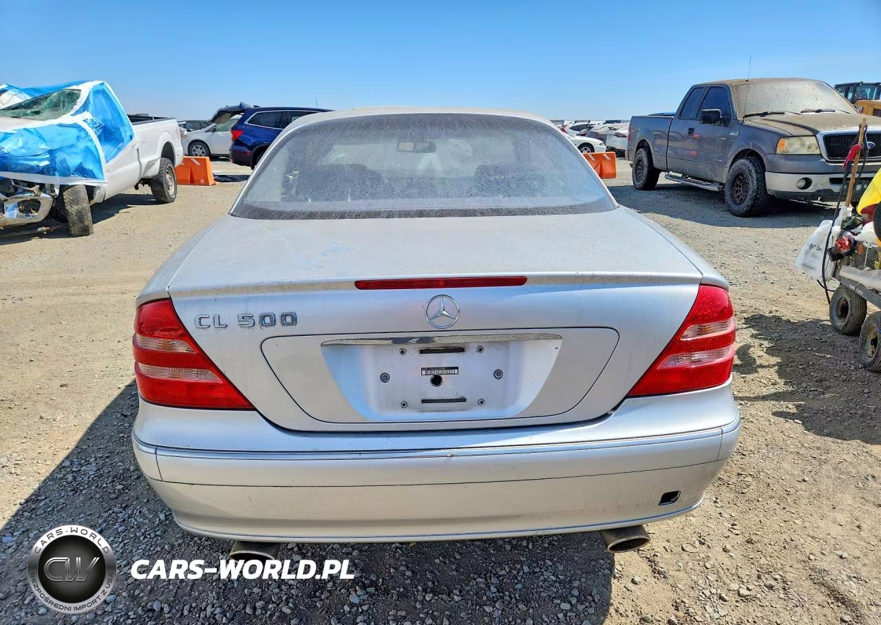 2000 Mercedes-Benz Cl 500 VIN:WDBPJ75J4YA006586 - 6