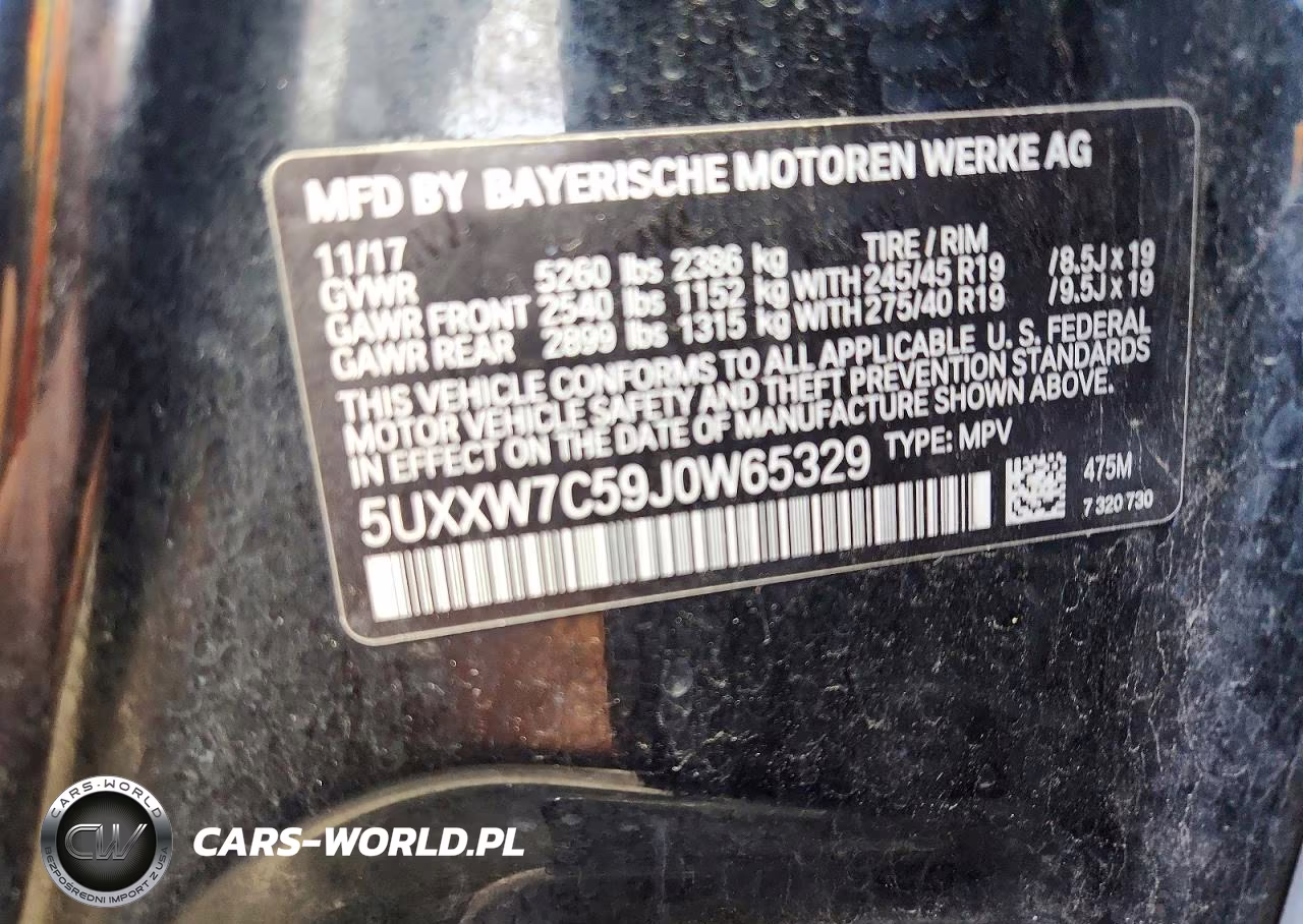 2018 BMW X4 xDrivem40I VIN:5UXXW7C59J0W65329 - 14