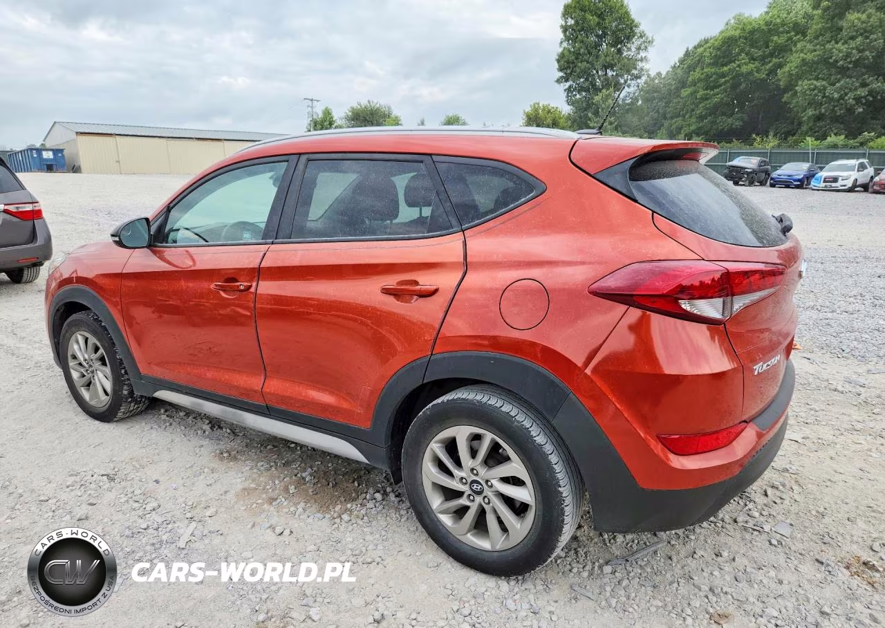 2017 Hyundai Tucson Se VIN:KM8J33A44HU391832 - 2