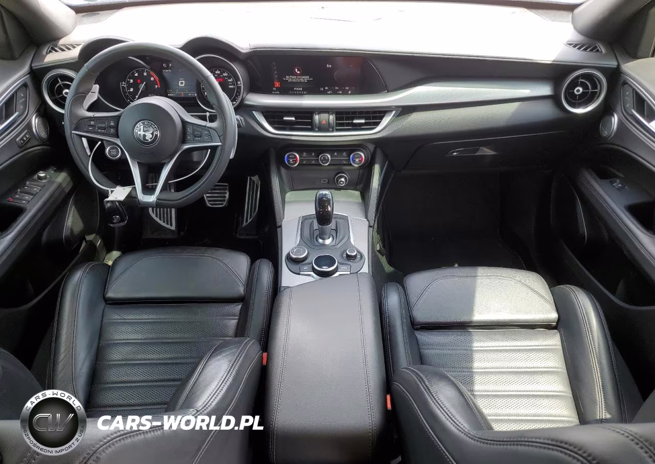 2019 Alfa Romeo Stelvio Ti VIN:ZASPAKBN3K7C70387 - 8