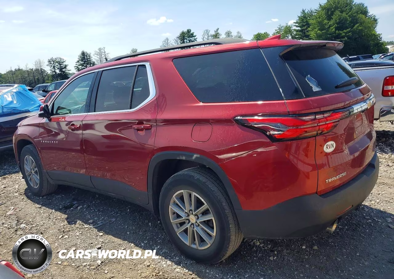 2022 Chevrolet Traverse Lt VIN:1GNERGKW6NJ117547 - 2