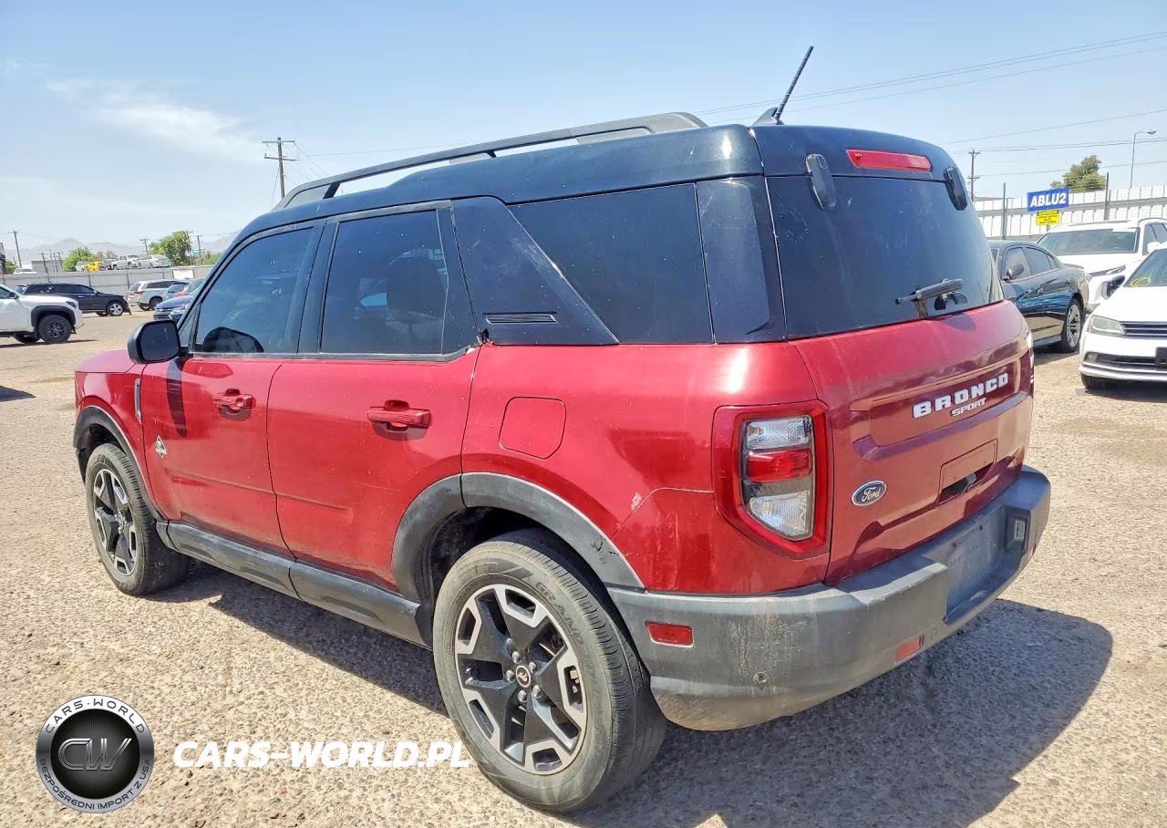 2021 Ford Bronco Sport Outer Banks VIN:3FMCR9C68MRB13669 - 2