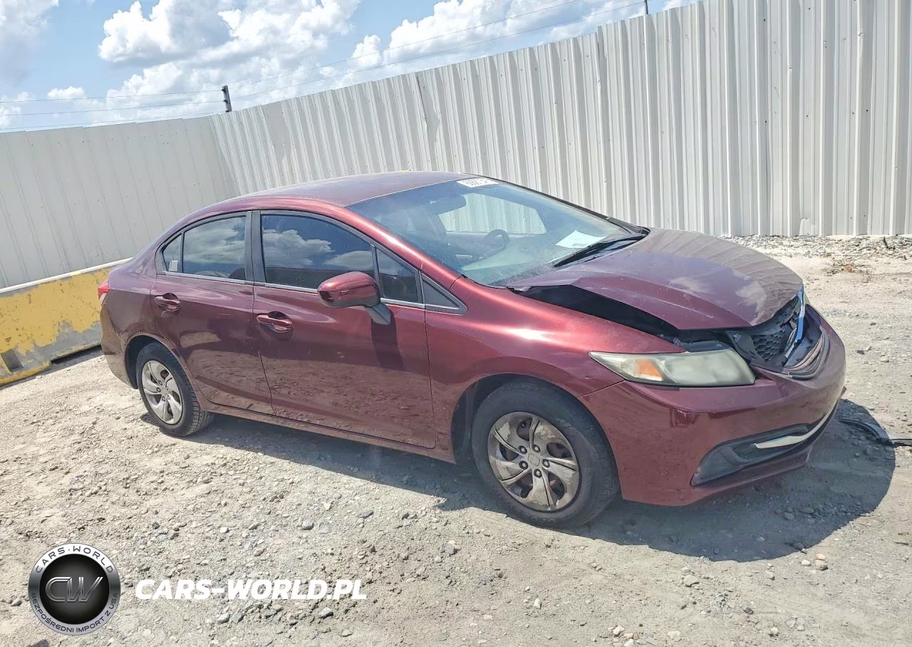 2015 Honda Civic Lx VIN:19XFB2F50FE074618 - 4