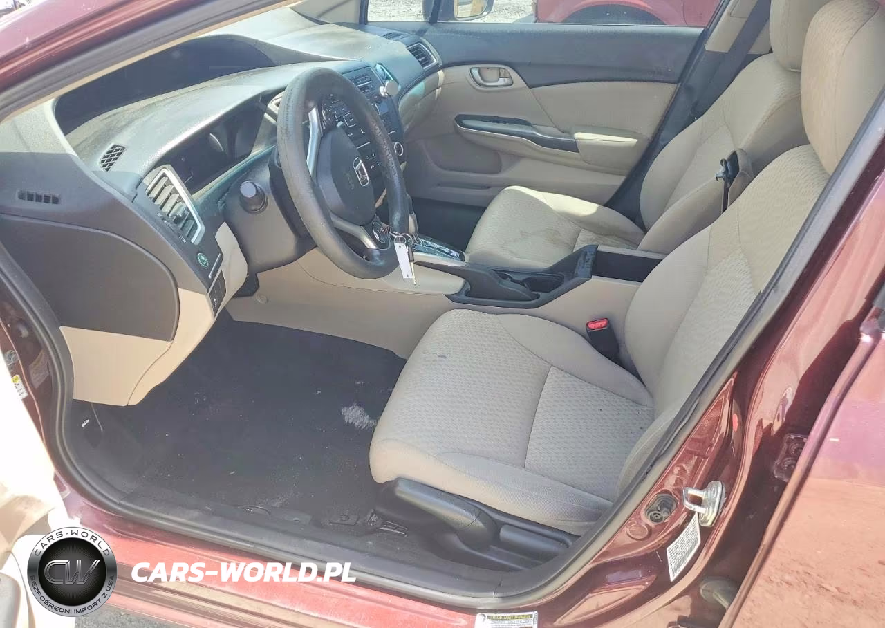 2015 Honda Civic Lx VIN:19XFB2F50FE074618 - 7