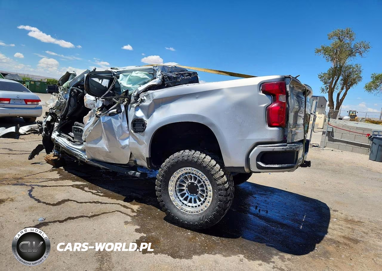 2020 Chevrolet Silverado K1500 Rst VIN:3GCUYEET3LG435136 - 2