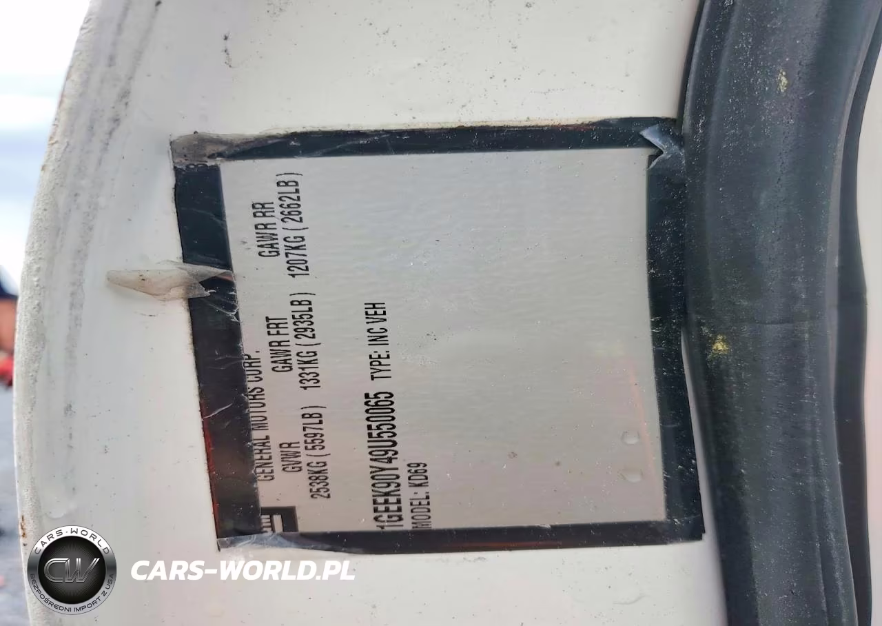 2009 Cadillac Professional Chassis VIN:1GEEK90Y49U550065 - 12